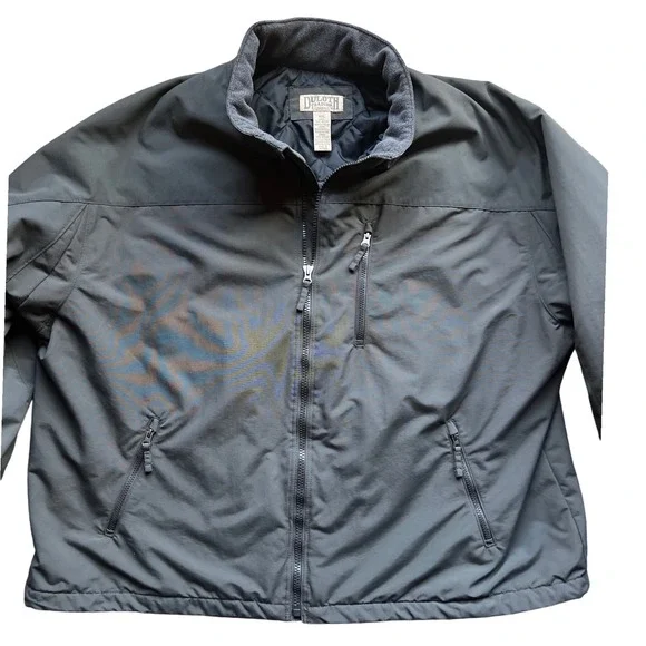 Duluth Trading Co Mens Gray Fleece Lined Insulated Grab Jacket Size 4XL - Picture 10 of 10